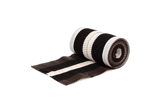 Аэроэлемент конька/хребта Roll-Fix, 5/0.295, коричневый, KLOBER