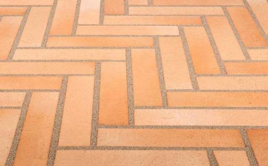 Тротуарная клинкерная плитка Stroeher 123 gelb, 240*52*18 мм